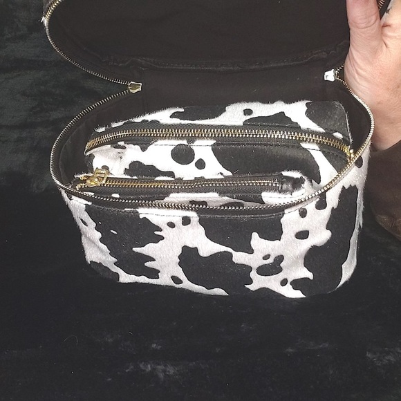 Cow Print Make-Up Bags - Picture 3 of 10